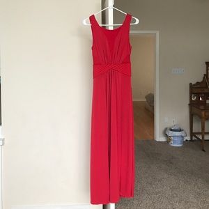 Red Prom Dress with sheer details- special event!!