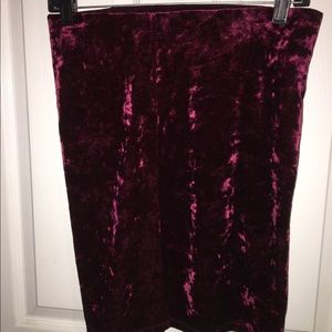 Forever21 suede mini skirt