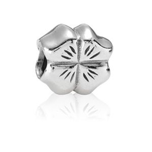 Pandora Silver Clover Charm