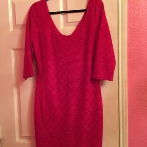 Hot Pink Dress