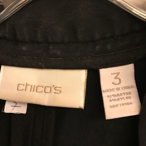 Chicos Ruffled Jacket - Picture 4 of 4