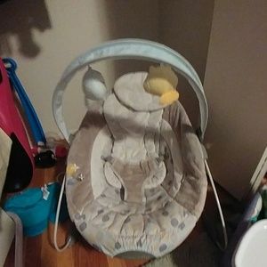 Newborn vibrating baby Lamb swing