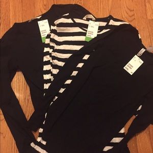 3 H&M long sleeve t-shirts, brand new with tags