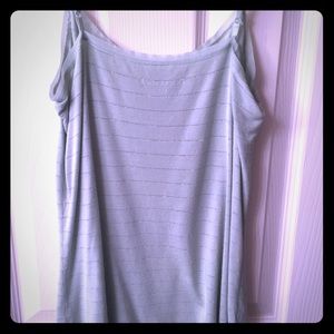 Soft Green Striped Tank Top