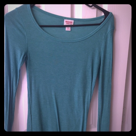 Dark Teal Long Sleeve Tee