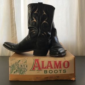 Vintage Alamo Cowboy Boots 8.5