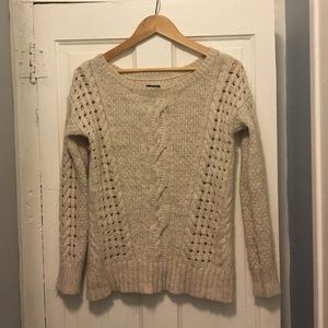 American Eagle fisherman's sweater