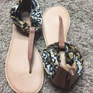Maurices sandals.