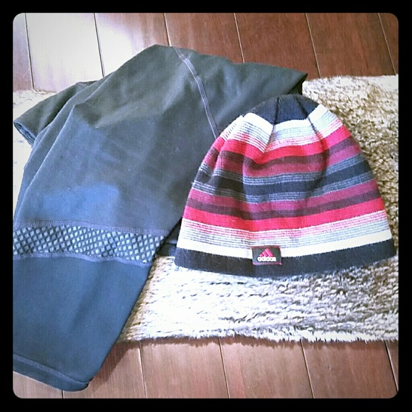 Adidas nitted cap reversible
