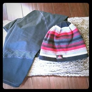 Adidas nitted cap reversible