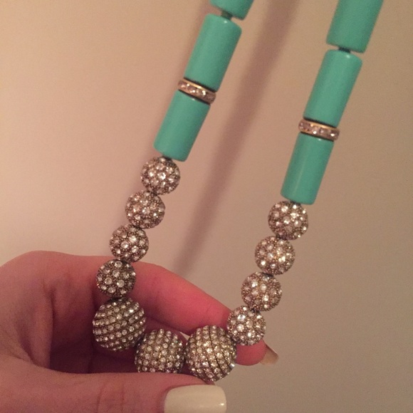 J.Crew Gem + Turquoise Necklace