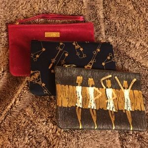 3 makeup bags