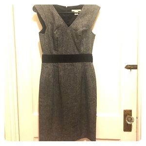 Wear to work tweed banana republic dress