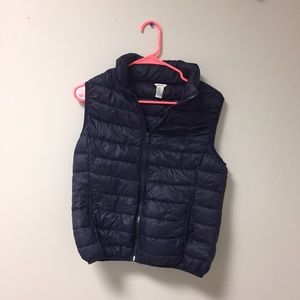 Navy Blue Puffer Vest