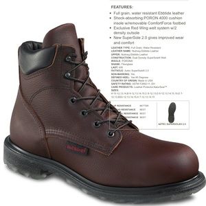 New Red wing work boots