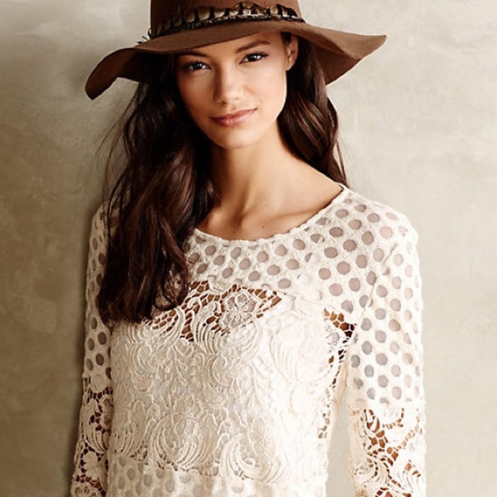 HOST PICK!! Anthropologie Lace Top