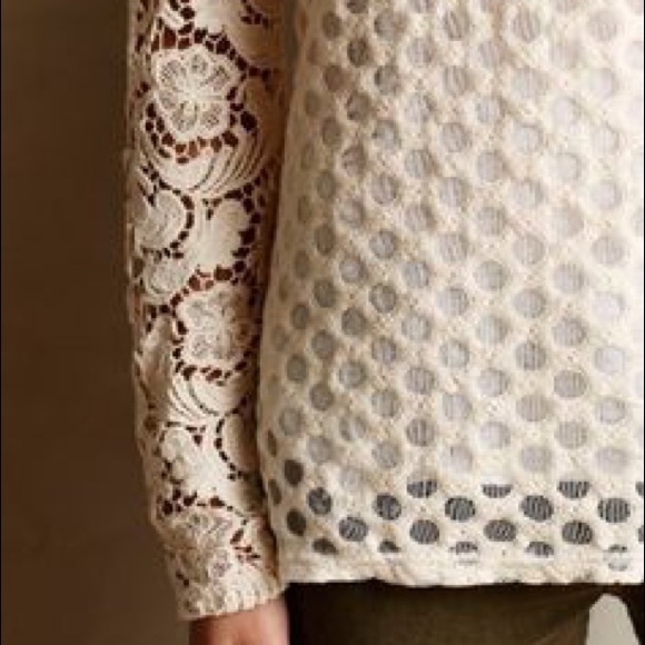 HOST PICK!! Anthropologie Lace Top - Picture 2 of 7