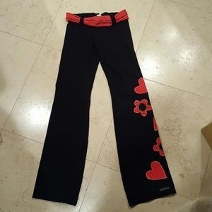 Planet body workout pants, full length.