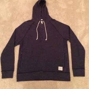 New Lucky Brand Heather Blue Hoodie size XL