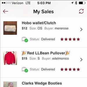 Great Sales History!! ⭐️⭐️⭐️⭐️⭐️