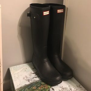 SZ 10 EXCELLENT CONDITION*** HUNTER RAIN BOOTS