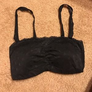 dkny black bralette