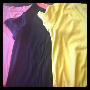 Large v neck tees