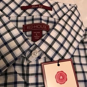 NWT Men's Checkered Button Down