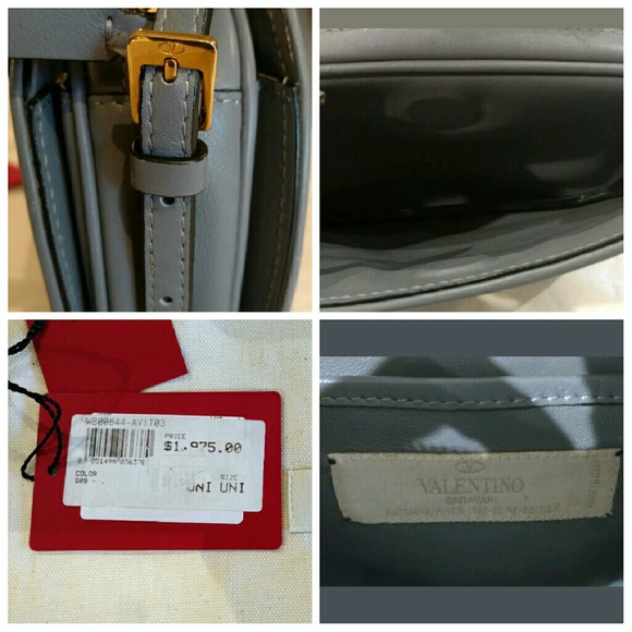 ❌SOLD❌ Valentino Leather Logo Go Bag - Picture 2 of 4