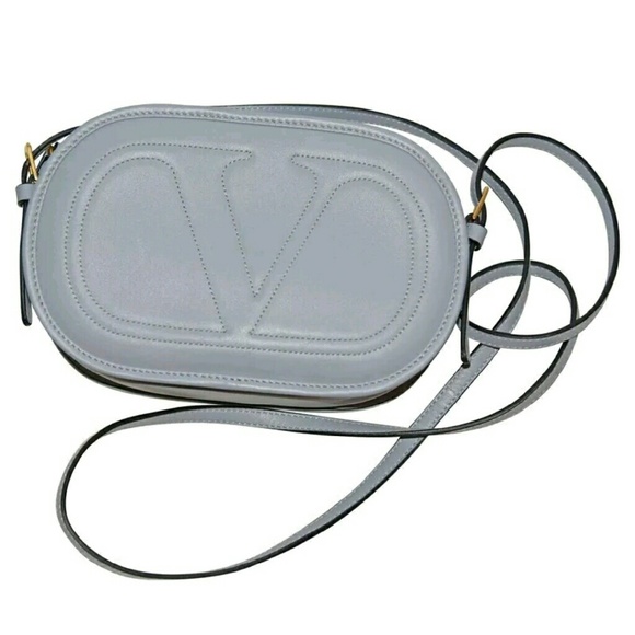 Valentino Handbags - ❌SOLD❌ Valentino Leather Logo Go Bag