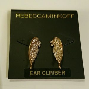 Rebecca Minkoff Angel Wing Ear Climbers
