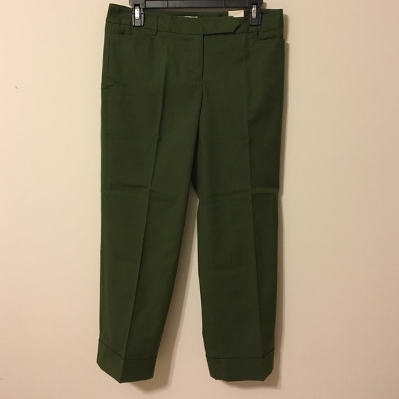 Olive Green Capris