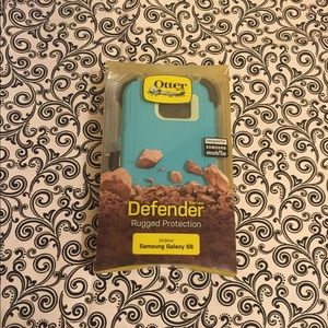 NEW! Teal Galaxy S6 Defender Otterbox