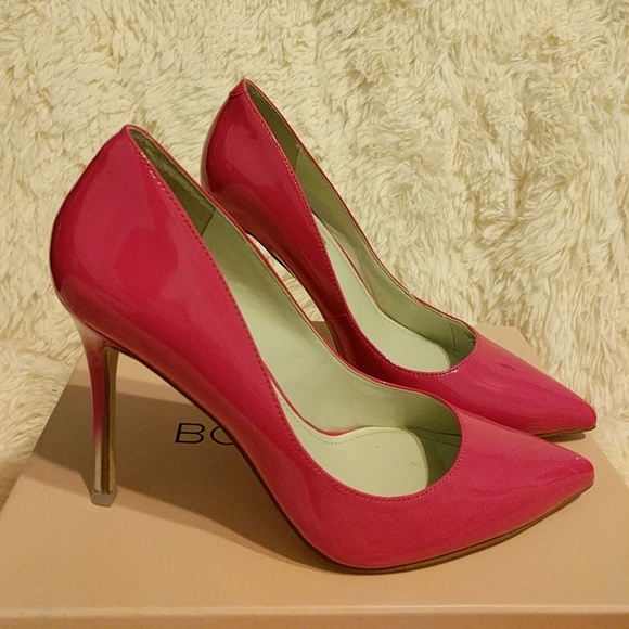 BCBG pink heels