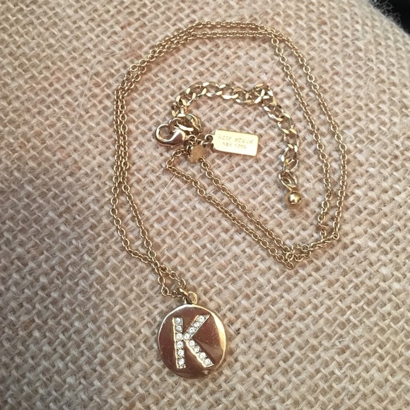 Kate Spade "K" necklace