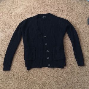 Black Forever 21 cardigan