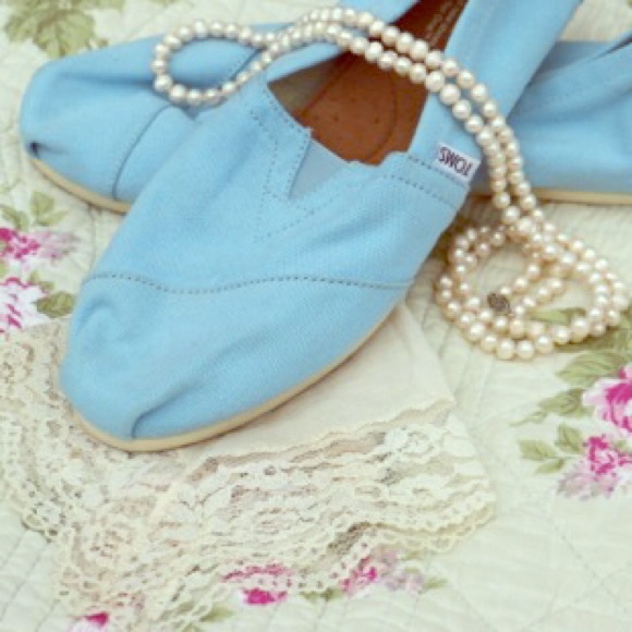 Toms Classic Canvas Light Blue