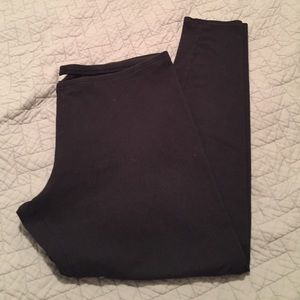 XL black leggings
