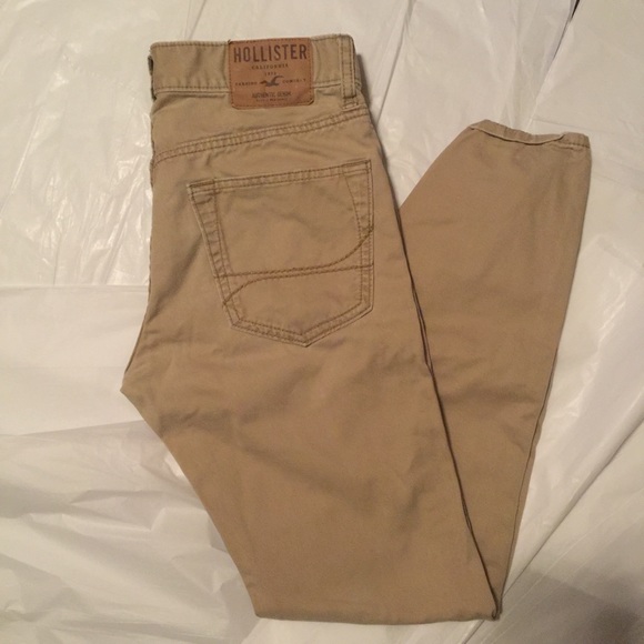 Hollister khakis for guys