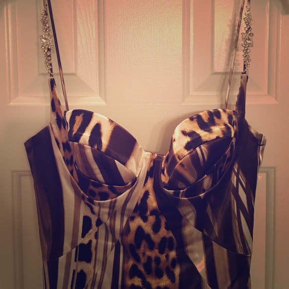 Dina Bar-El leopard gown