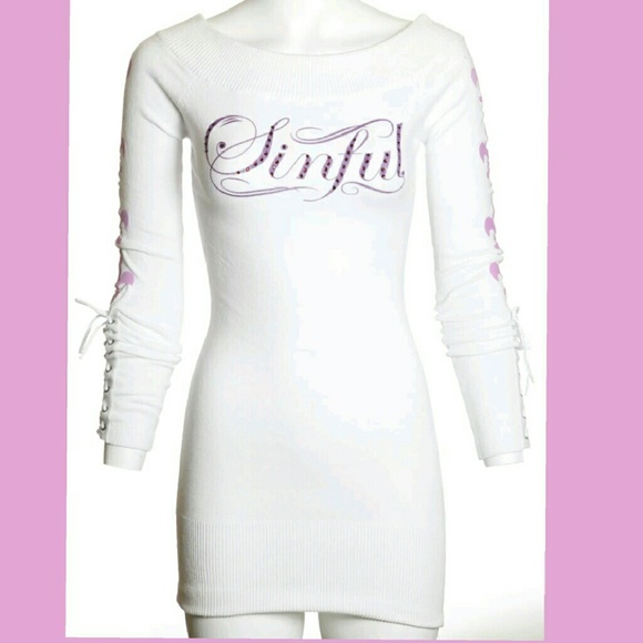 Sexy off the shoulder Sinful Tunic