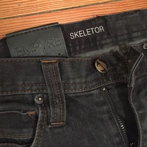 Empyre 99 Skeletor Men's Skinny Jeans
