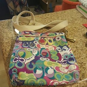 Coach cross body bag