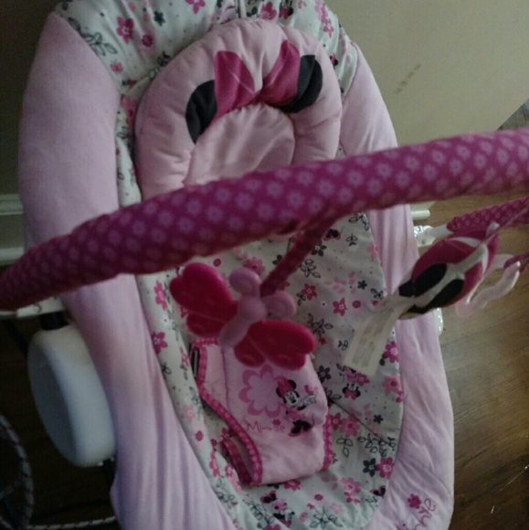 Minnie baby delux bouncer