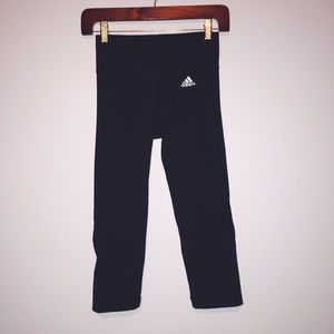 Adidas Cropped Athletic Leggings