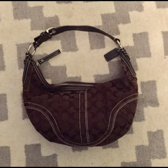 Coach Soho Hobo - Chocolate Brown - 10074