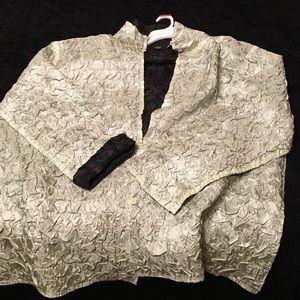 Crinkle Mint/Black Jacket