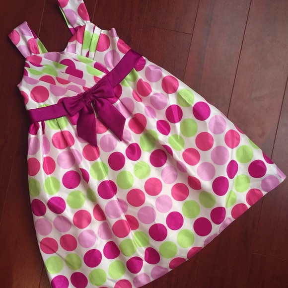 EASTER PERFECT 🌺Polka Dot Girls' Dress🌺