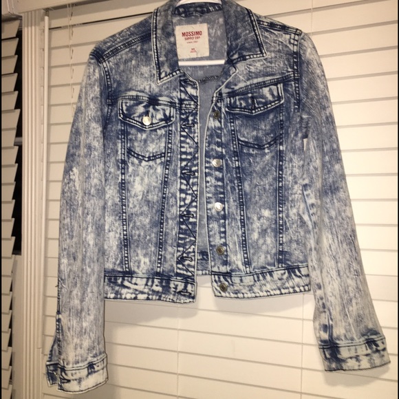 Bleached Jean Jacket by Mossimo - Picture 1 of 4