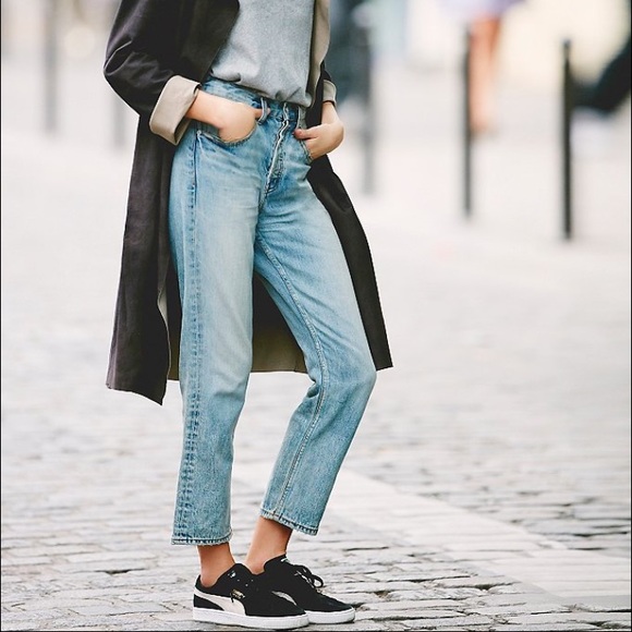 Free People Denim - Free People Uptown Slim Straight Jeans 27